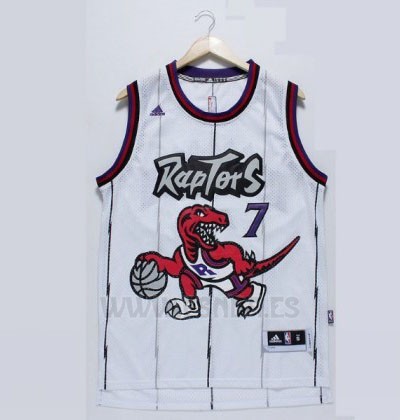 Camiseta Toronto Raptors Kyle Lowry #7 Retro Blanco